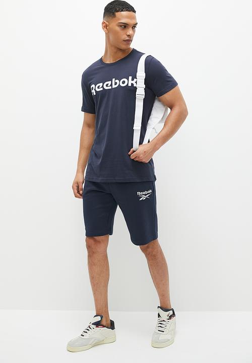 Reebok - Gs reebok linear read tee - navy