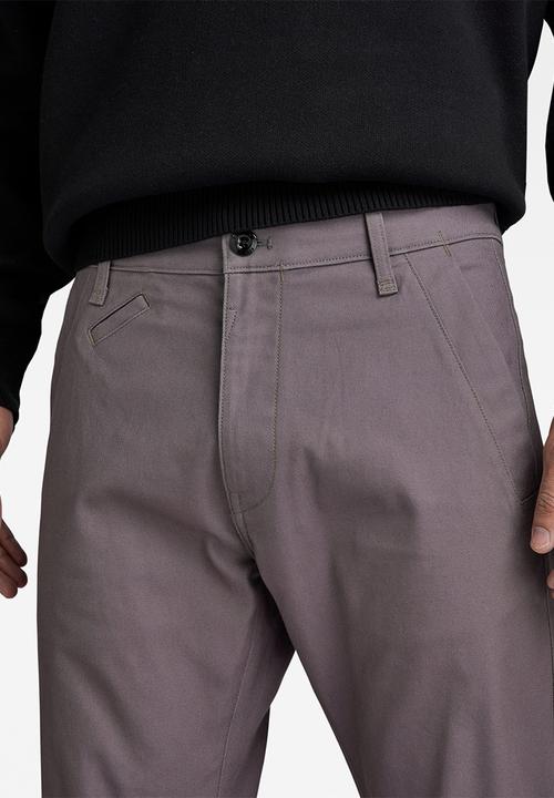 G-STAR - Bronson 2.0 slim chino backdrop stretch canvas - rabbit
