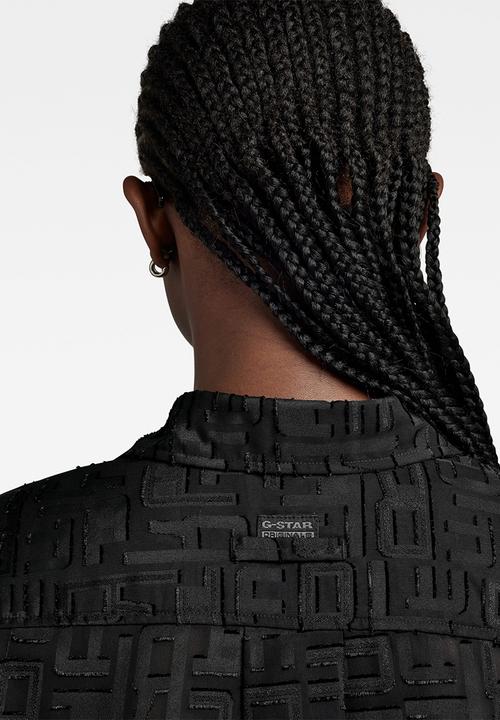 G-STAR - Boxy shirt long sleeve women - dk black