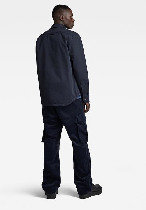 G-STAR - CPO regular shirt long sleeve drill twill - salute