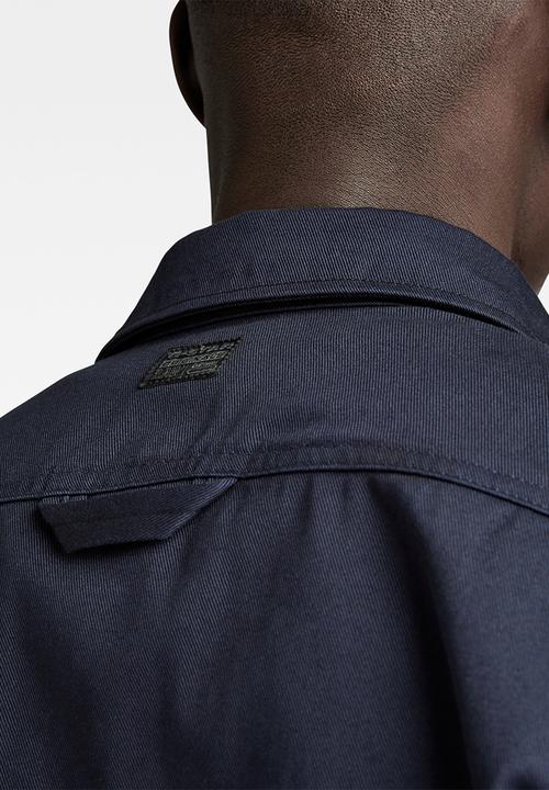 G-STAR - CPO regular shirt long sleeve drill twill - salute