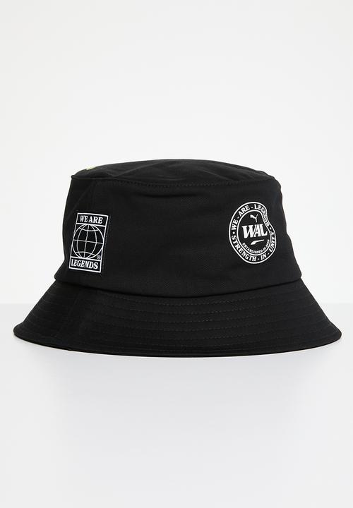 PUMA - Wal bucket hat - puma black