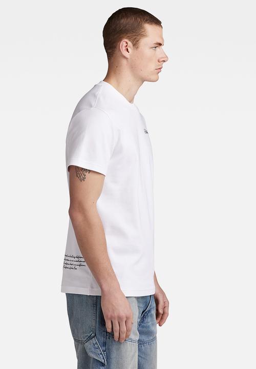 G-STAR - Multi gr r t Ventura interlock o - white