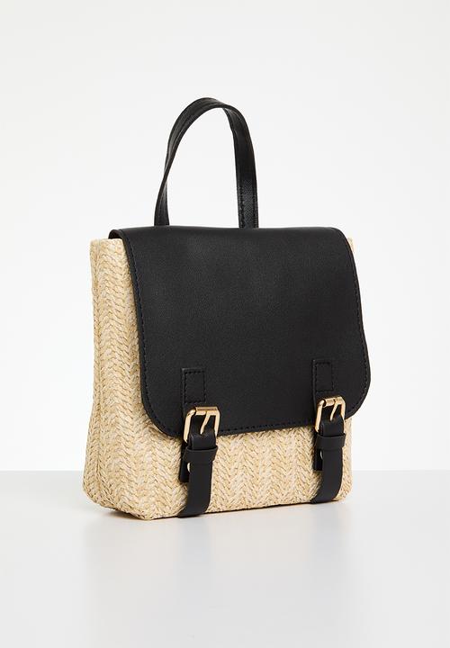 Pop Candy - Straw backpack - black