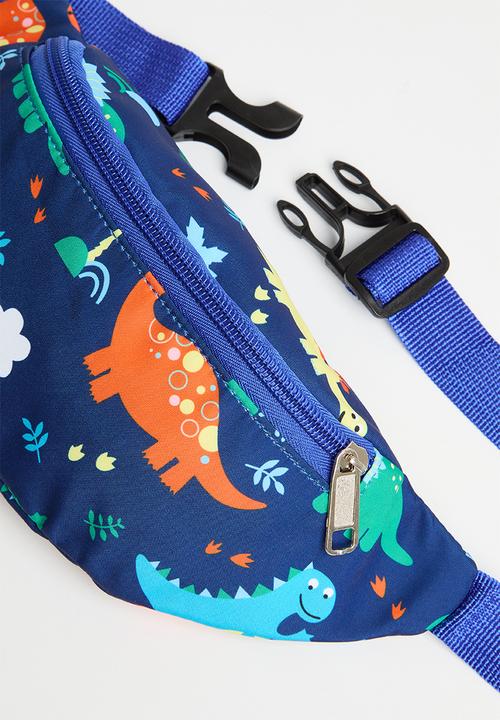 Pop Candy - Printed moon bag - blue