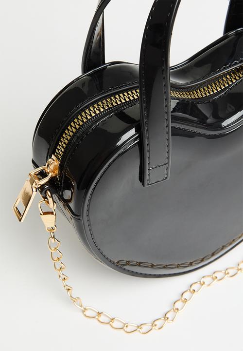 Pop Candy - Heart shaped bag - black