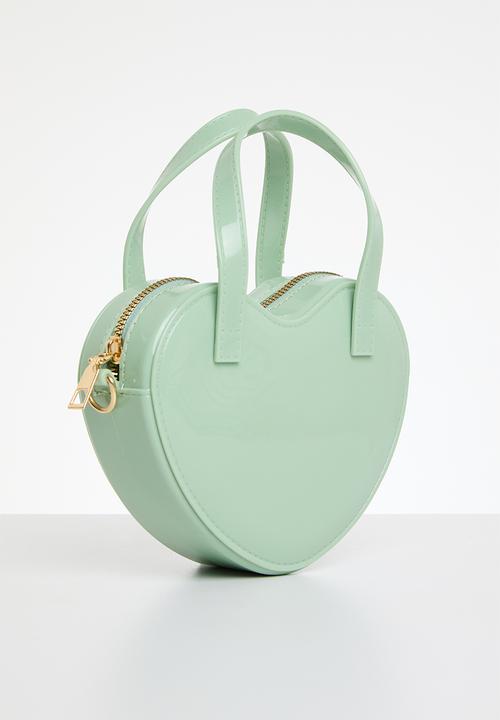 Pop Candy - Heart shaped bag - green
