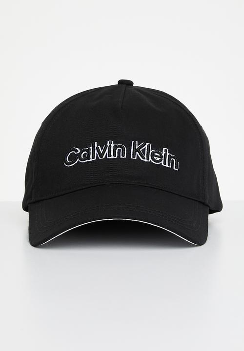 Calvin Klein - Embroidery bb cap - ck black 