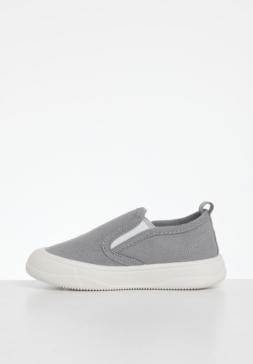 Pop Candy - Boys slip on sneakers - grey