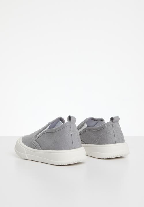 Pop Candy - Boys slip on sneakers - grey