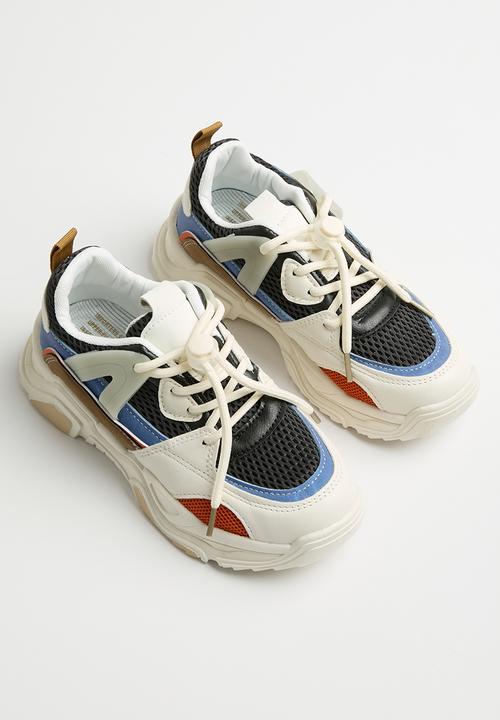 Pop Candy - Lace up chunky sneakers - multi