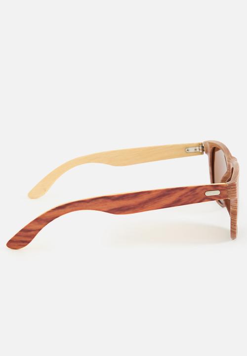 Lark & Crosse - Kervin wayfarer sunglasses - brown