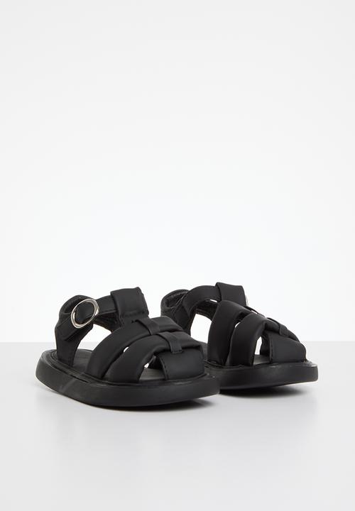 Pop Candy - Cage sandals - black