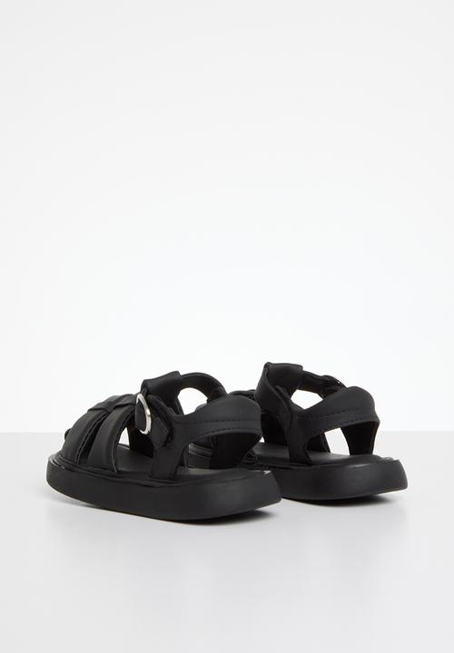 Pop Candy - Cage sandals - black