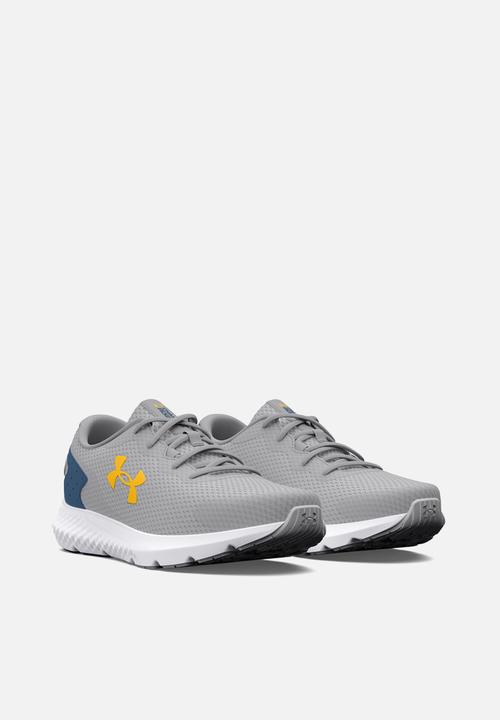 Under Armour - Ua charged rogue 3 - mod gray/varsity blue/tahoe gold