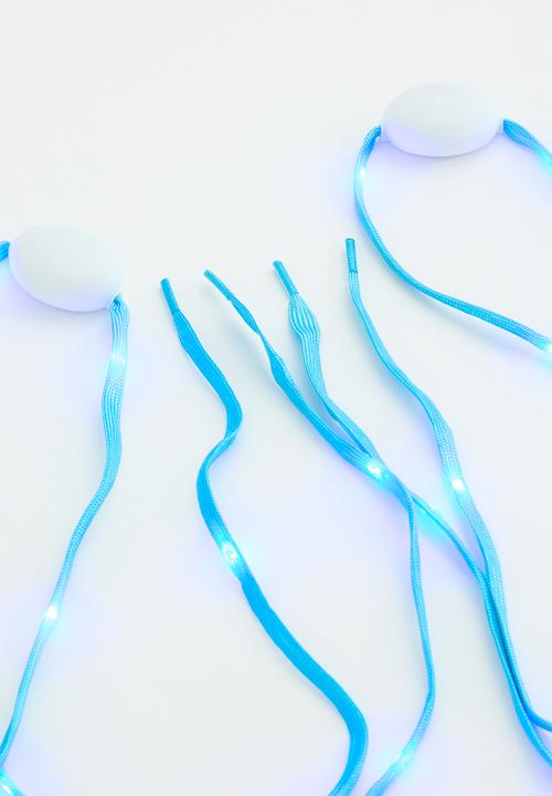 Pop Candy - Luminous shoe laces - blue