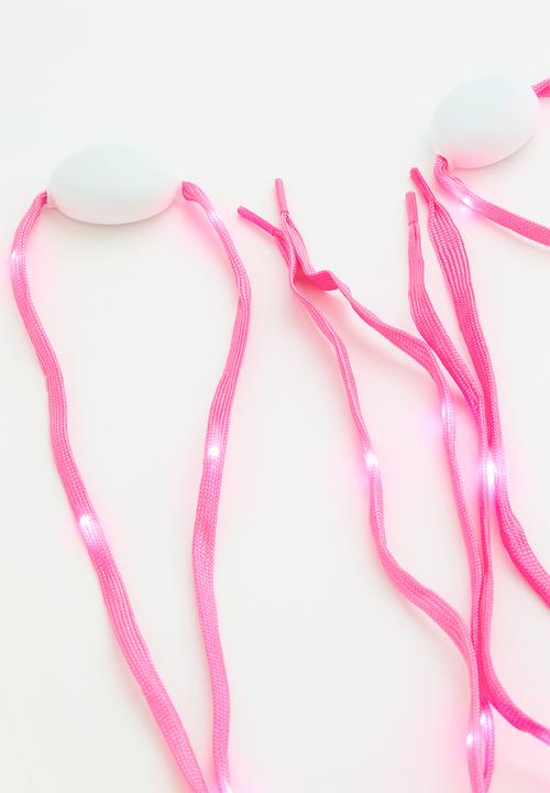 Pop Candy - Luminous shoe laces - pink 
