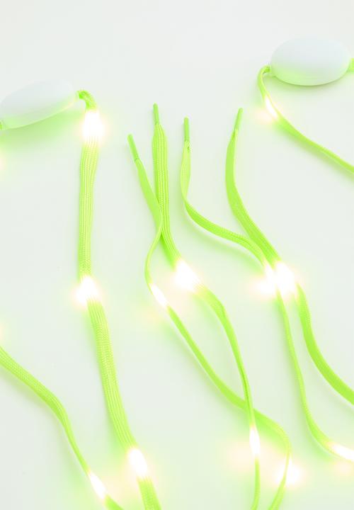 Pop Candy - Luminous shoe laces - green