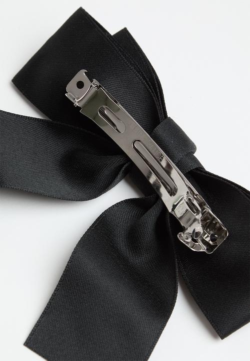 Pop Candy - Bowknot hair clip - black