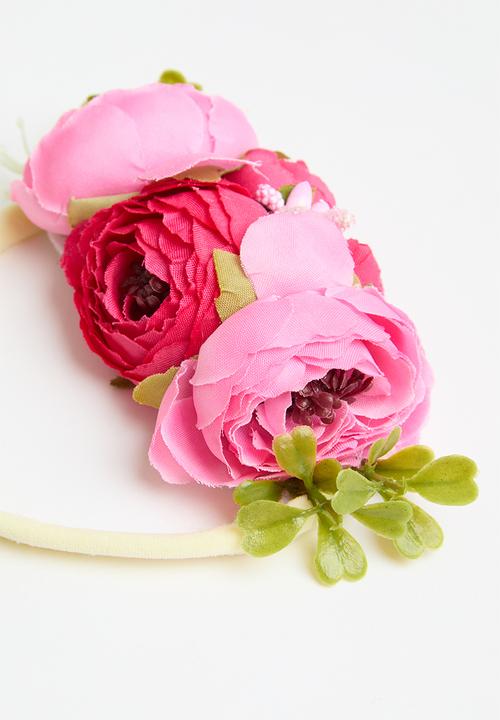 Pop Candy - Floral head band - pink