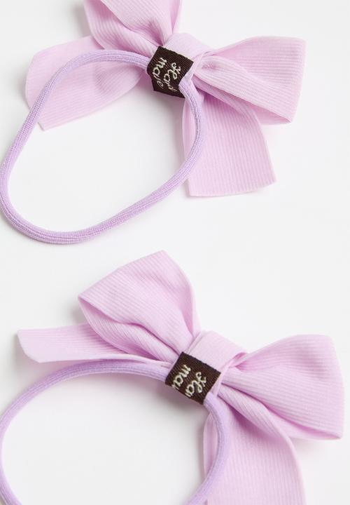 Pop Candy -  2 Piece hair tie set - purple