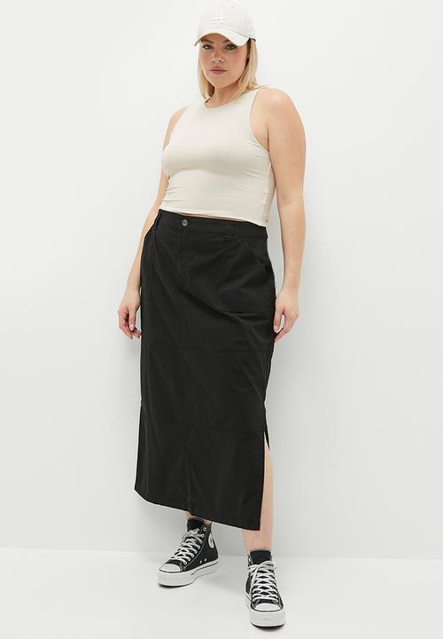 Cotton On - Plus Kai Maxi Skirt - Black