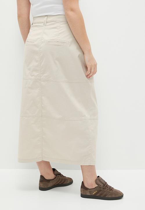 Cotton On - Plus kai maxi skirt - stone