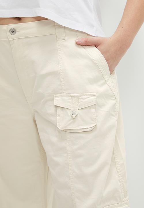 Cotton On - Plus Hayden Cargo Pant - Dove Grey