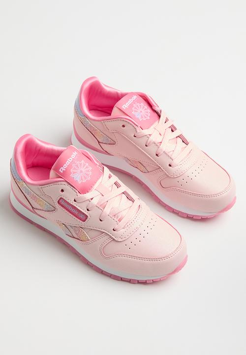 Reebok - Classic leather step n fl - pink glow/lucid lilac/ftwr white