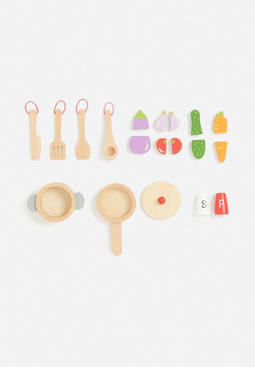 Greenbean Learning - Pretend & play - chef's kitchen set - multi