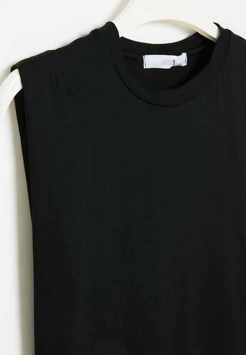 HAILYS - T-shirt - black
