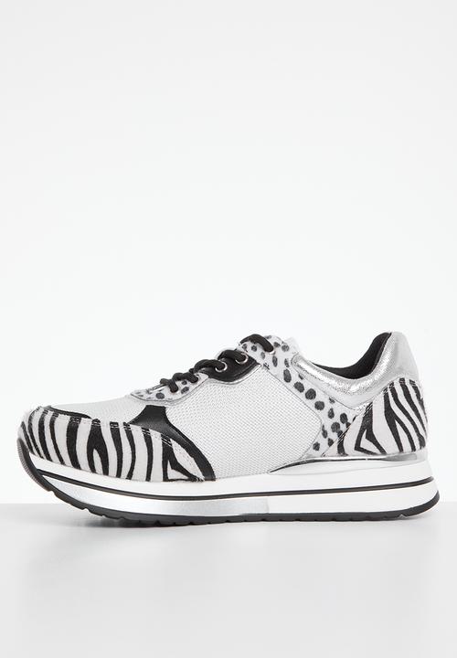 SISSY BOY - Hot right now sneaker - white & silver