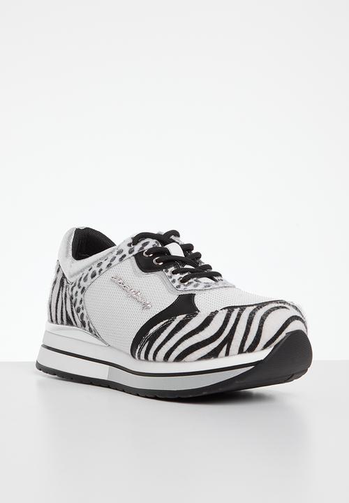 SISSY BOY - Hot right now sneaker - white & silver