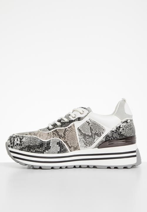 SISSY BOY - Snake metallic sneaker - multi