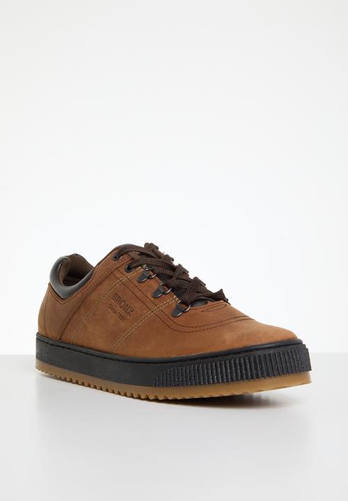 Bronx - Disco sneaker - red brown
