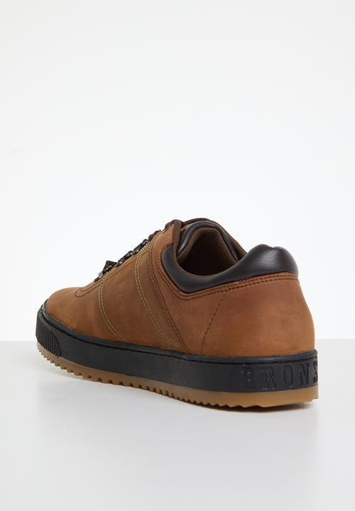 Bronx - Disco sneaker - red brown