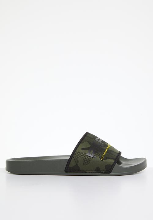 Replay - Up bic slide - camo green