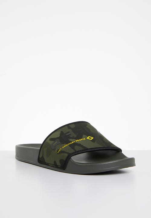 Replay - Up bic slide - camo green