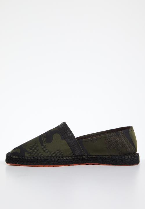Replay - Cabo military espadrille - green