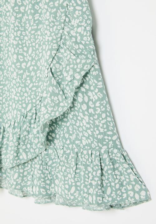 HAILYS - Skirt - green tea leo