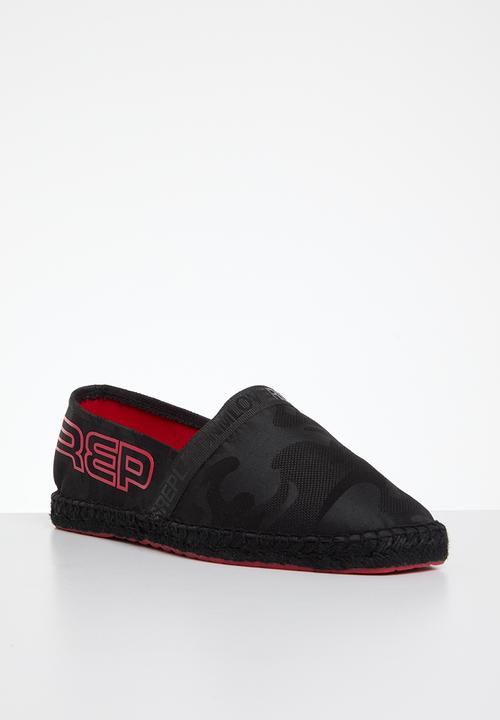 Replay - Cabo military espadrille - black