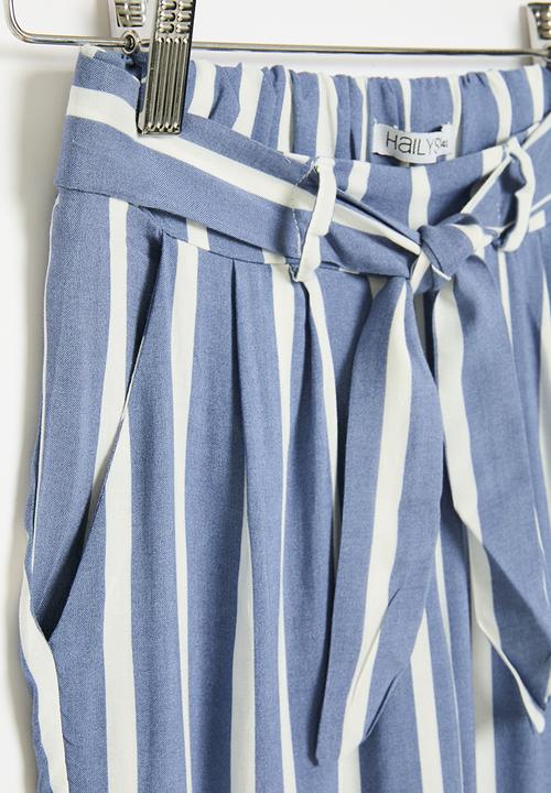 HAILYS - Trousers - blue 