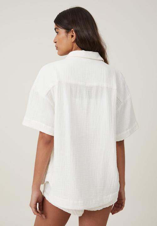 Cotton On - Hayley shirt - white texture