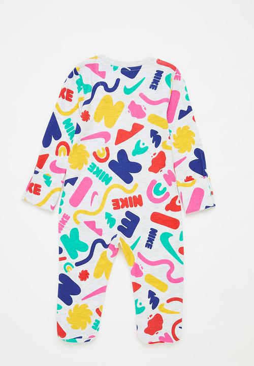 Nike - Nike primary play footed coverall - birch heather