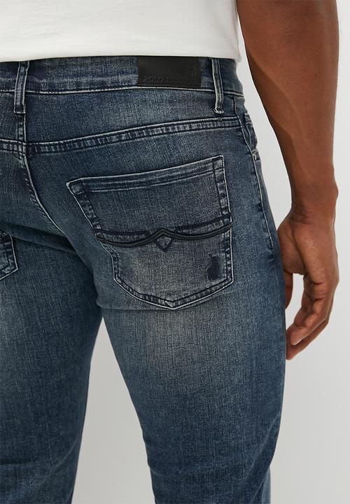 POLO - Mens pjc slim leg denim - blue