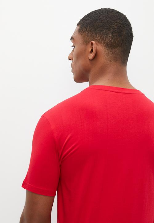 POLO - Mens heritage short sleeve tee - red
