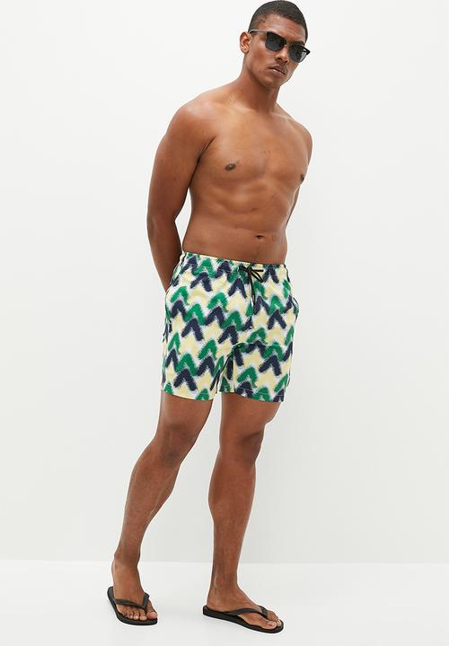 POLO - Mens sport beach shorts - multi