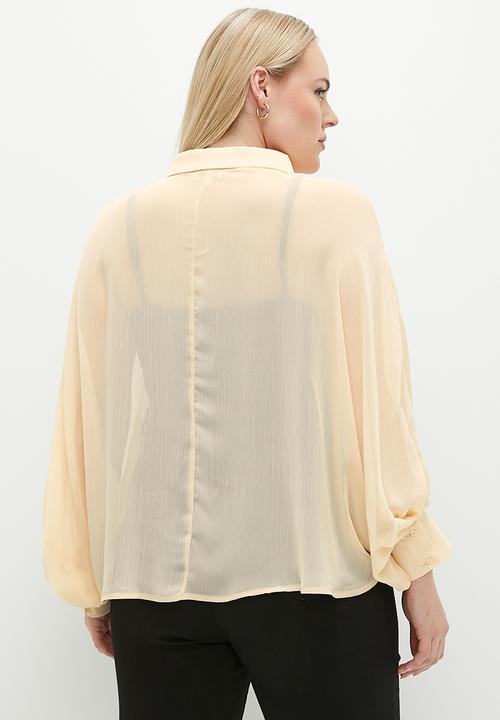 edit - Dolman sleeve shirt - stone brazilian