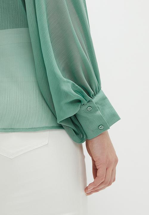 edit - Dolman sleeve shirt - beryl green