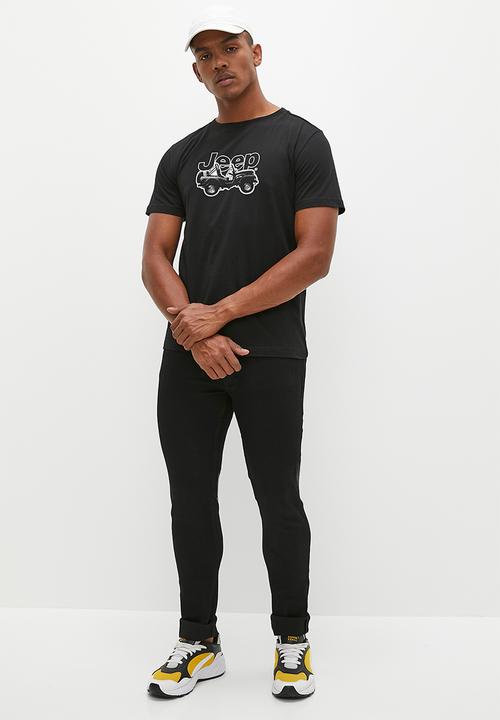 JEEP - Car icon print tee - black 
